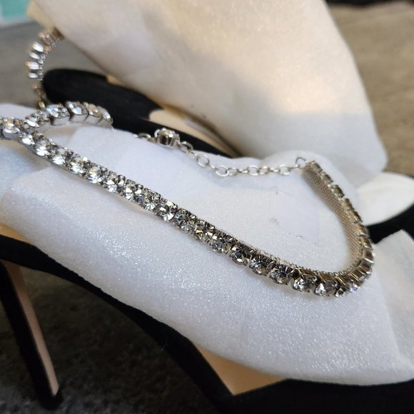 Saeda 100 Jimmy Choos Size 40 1/2 - Picture 6 of 14